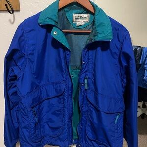 L.L. Bean Teal and Blue Jacket